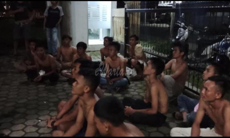 Asyik Pesta Tuak, Belasan Remaja Bengkulu Selatan Diamankan Polisi