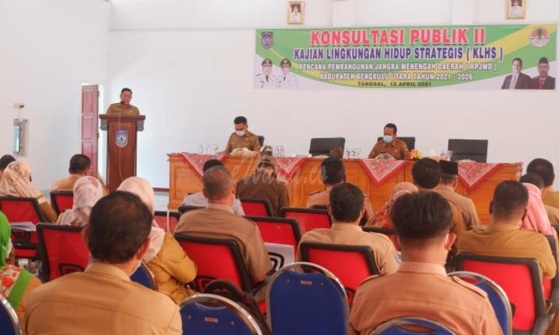 Konsultasi Publik KLHS RPJMD Bengkulu Utara Pastikan Pembangunan Berkelanjutan
