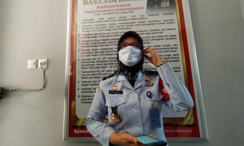 Kepala Divisi Pemasyarakatan Kantor Kementerian Hukum dan HAM Provinsi Bengkulu Ika Yusanti