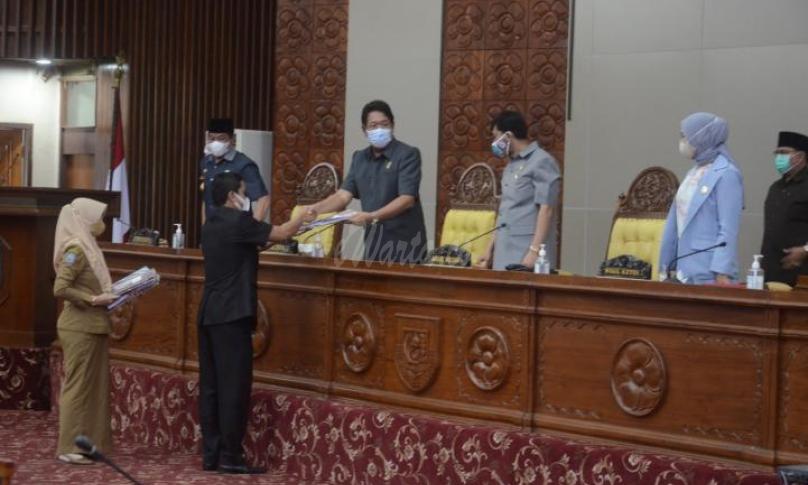 DPRD Provinsi Bengkulu Gelar Paripurna Laporan Pansus Raperda RTRW