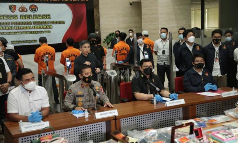 Polri Tangkap Bos Investasi Bodong EDCCash