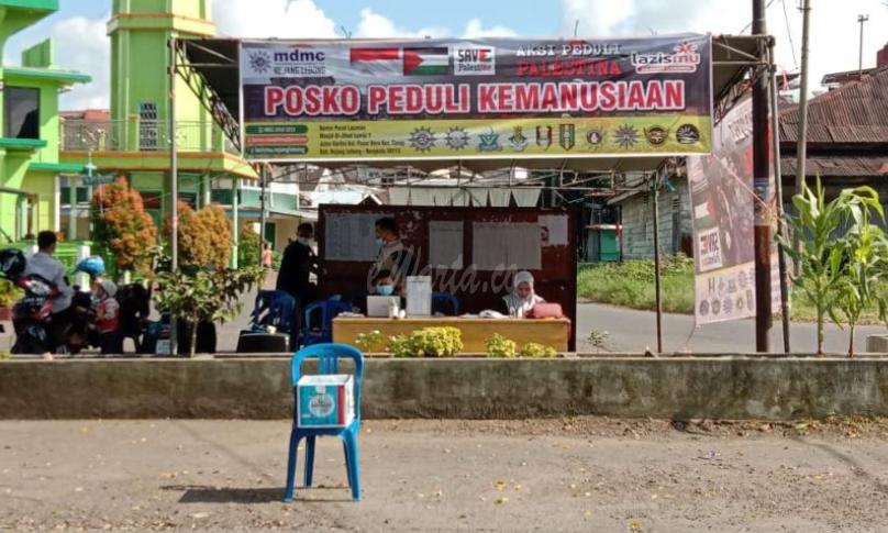 Lazismu-AMM-MDMC Dirikan Posko Galang Donasi Palestina