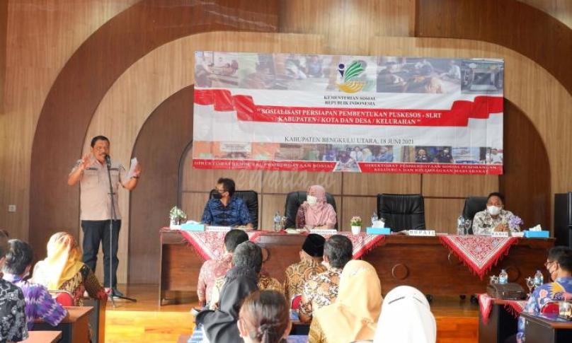 Pemkab Bengkulu Utara Gelar Bimtek Puskesos