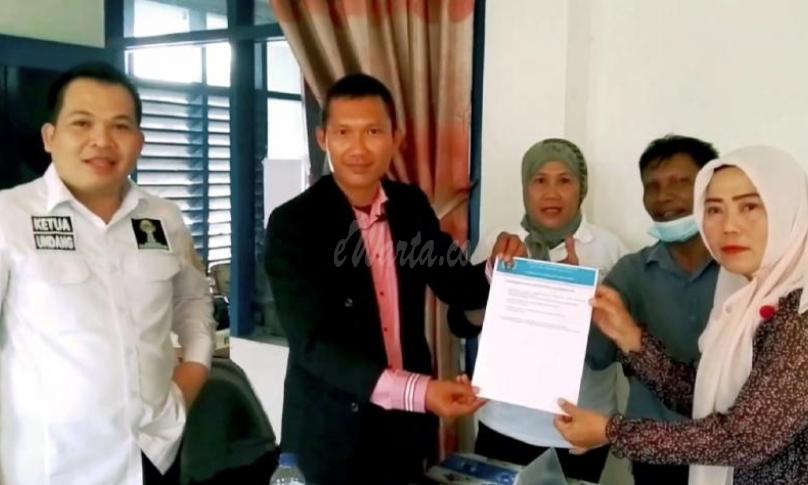 Dian Marfani Ambil Formulir Calon Ketua PWI Bengkulu Didampingi Ketum HIPMI