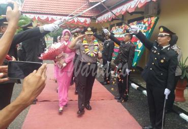 Pisah sambut Kapolres Seluma AKBP Jeki Rahmat Mustika ke AKBP I Nyoman Mertha Dana