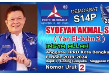 Pengusaha Muda (Syofyan Akmal) menuju Kursi 2019