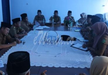 Wawali pimpin rapat dan sosialisasikan program GPS di Dinas Pendidikan dan Kebudayaan Kota Bengkulu