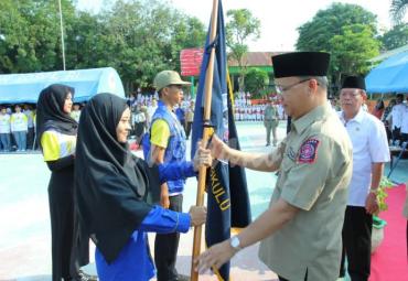 Pengukuhan sahabat Tagana Kota Bengkulu