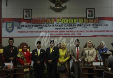 Rapat Paripurna DPRD Provinsi Bengkulu