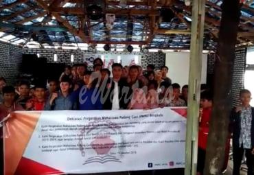 Deklarasi dukungan Pelantikan Presiden dan Wakil Presiden periode 2019 - 2024, Sabtu (19/10).