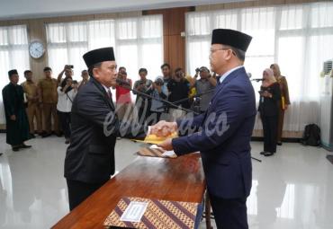 Sah, Hamka Sabri dilantik menjadi penjabat Sekda provinsi Bengkulu
