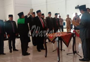 Pengambilan sumpah dan jabatan