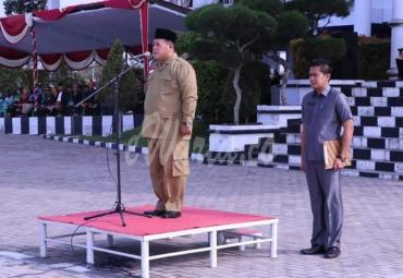 Bupati Mukomuko, Inspektur Upacara peringati Hari Pahlawan