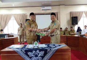 Sertijab Sektretaris Dewan Kota Bengkulu.