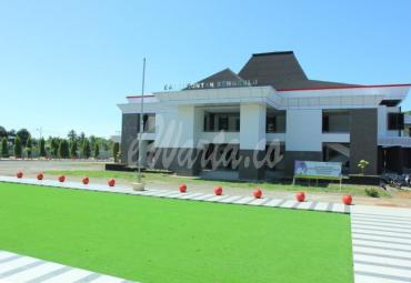 Gedung Balai Buntar, tampil cantik di awal tahun 2020.