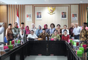 Rapat persiapan kedatangan Presiden RI dan Istri, Megawati dan Puan Maharani pada Februari mendatang.
