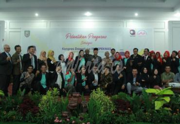 pelantikan Asosiasi Pelaksanaan Konstruksi Nasional (ASPEKNAS) dan Perkumpulan Tenaga Ahli dan Terampil Konstruksi Indonesia (GATAKI), Senin (3/2) di Gedung Balai Raya Semarak Daerah Bengkulu.