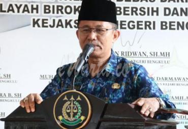 Pemkot Bengkulu bersama Kejaksaan Negeri (Kejari) Bengkulu komitmen untuk mewujudkan Wilayah Bebas dari Korupsi (WBK) dan Wilayah Birokrasi Bersih dan Melayani (WBBM)