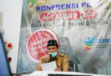 Kepala Dinas Kesehatan provinsi Bengkulu, Herwan Anthoni, M. Kes.