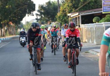 Kapolda Bengkulu Pimpin Gowes Ceria