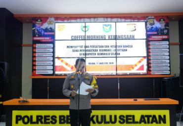 Kapolres Bengkulu Selatan Polda Bengkulu AKBP Deddy Nata S.IK