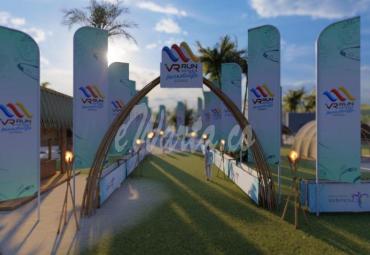 Virtual Reality (VR) Run Series 2020 dengan tema destinasi wisata prioritas Mandalika - Nusa Tenggara Barat pada 24-30 Agustus 2020