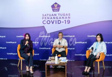 dr. Achmad Yurianto, Direktur Jenderal Pencegahan dan Pengendalian Penyakit Kementerian Kesehatan Republik Indonesia.