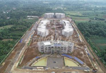 Keterangan Foto : Masa Pembangunan Gedung Universitas Islam Negeri Sumatera Utara (UINSU)