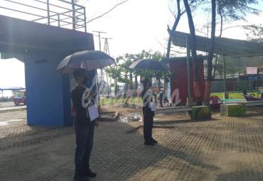 Aksi simpatik di Taman Berkas
