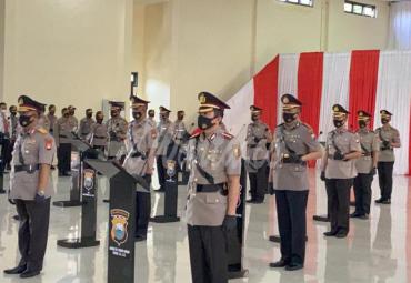 Sertijab dan Lantik 11 Kapolres Baru