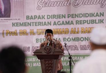 Dirjen Pendidikan Islam Muhammad Ali Ramdhani 