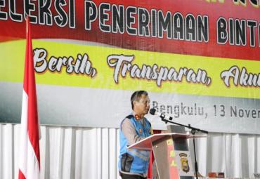 Kapolda Bengkulu Irjen Pol Drs Teguh Sarwono, M.Si., 