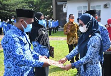 Bupati Lutra Berharap 150 Calon ASN Bawa paradigma Baru dan Pelayanan Prima di Masyarakat