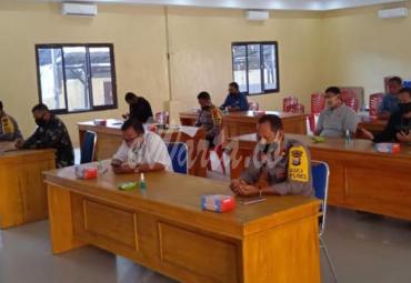 Operasi Lilin Agung 2020, Polres Lutra Bersama Instansi Terkait Rakor