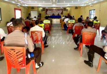 Polres Lutra Terjunkan 464 Personel dalam Operasi Nataru