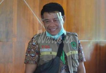Juru Bicara (Jubir) Covid-19 Lutra, I Komang Krisna.