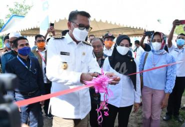 Gubernur Sulsel Resmikan 50 Huntap untuk Korban Banjir Bandang Lutra