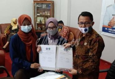 Kedatangan dan serah terima pembekalan lokakarya I KKN-T IPB di Kota Bengkulu.