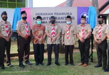 Mabi dan Kwartir Ranting Muara Bangkahulu Dilantik