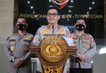 Kadiv Humas Polri Irjen Pol Argo Yuwono dalam keterangannya, Selasa (19/1/2021).