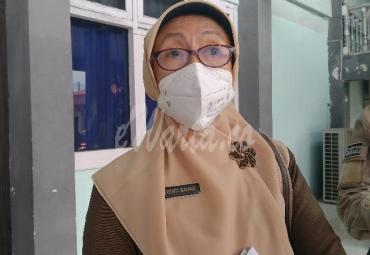 Kepala Bidang Pencegahan dan Pengendalian Penyakit (P2P) Dinas Kesehatan Provinsi Bengkulu, Lisyenti Bahar