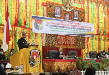 Pj. Gubernur Bengkulu di HUT Kabupaten Mukomuko
