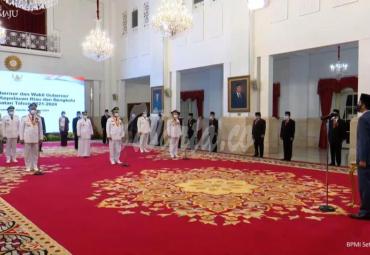 Pelantikan Gubernur Bengkulu
