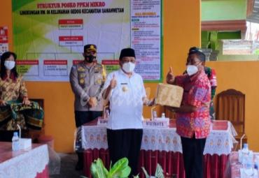 Walikota Blitar Monitor Posko PPKM Mikro