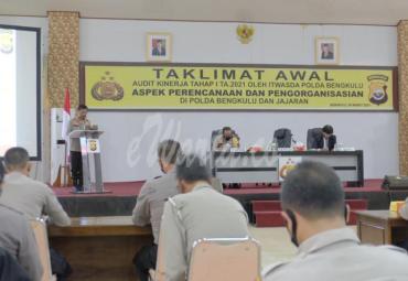 Wasrik Tahap I Polda Bengkulu