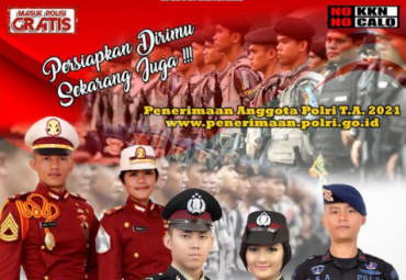Pendaftaran Penerimaan Anggota Polri 2021 Resmi Dibuka
