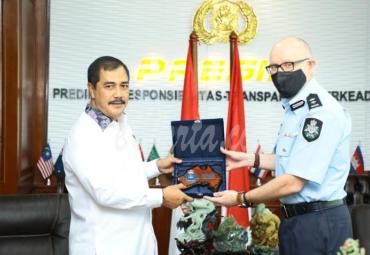 Polri dan Kepolisian Australia Bahas Kejahatan Transnasional