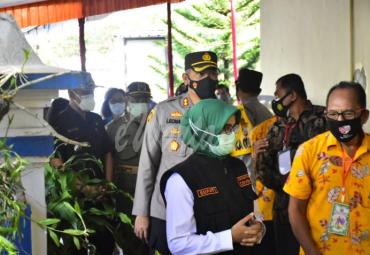 Kapolres Blitar Pantau Pengamanan Ibadah Paskah