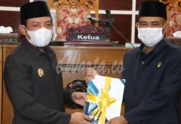 Dewan Terima LKPJ Kota Bengkulu Tahun 2020