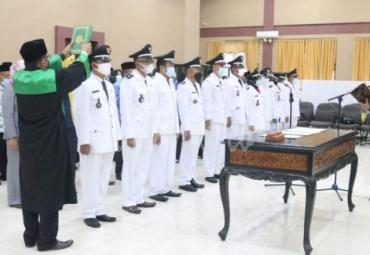 Puluhan Pejabat Eselon III dan IV Kota Bengkulu Dimutasi